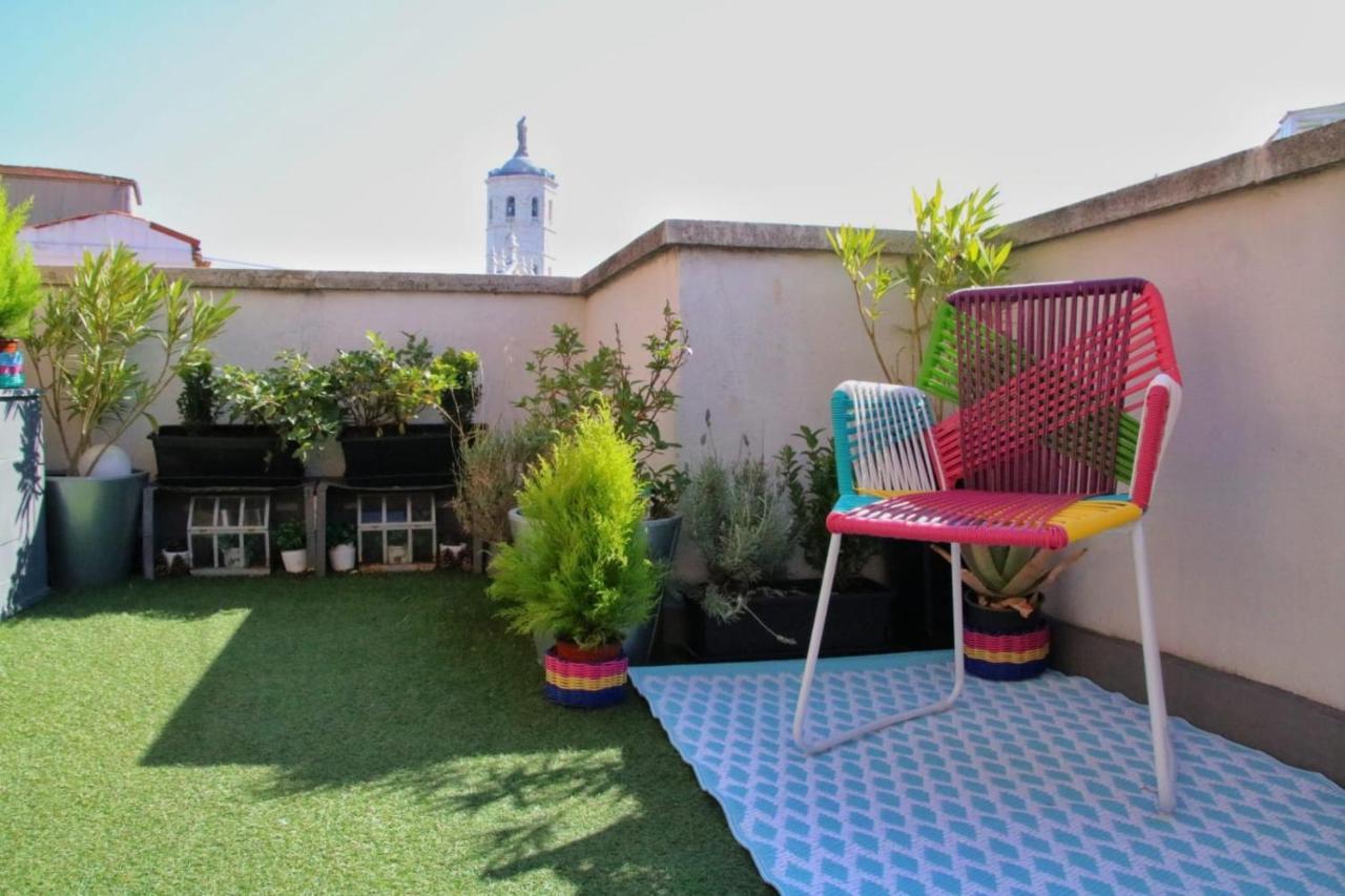 El Atico De Valladolid - Centro - Terraza - Wifi Kültér fotó