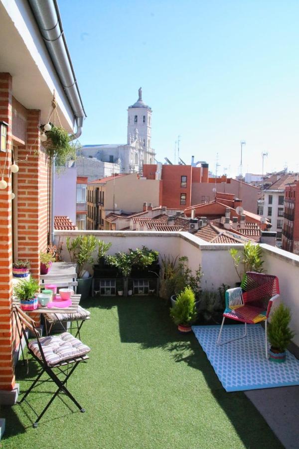 El Atico De Valladolid - Centro - Terraza - Wifi Kültér fotó